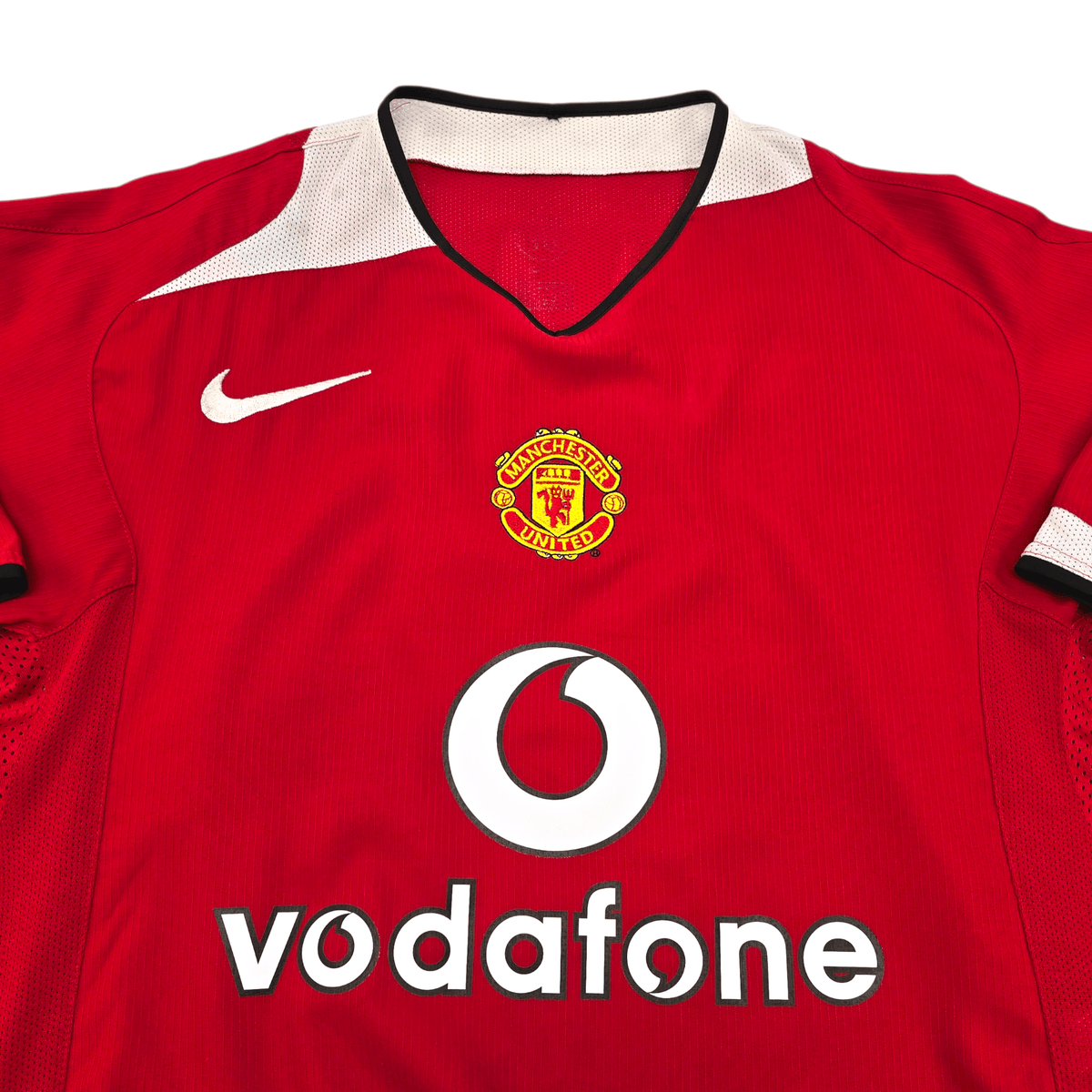 2004/06 Manchester United Home Football Shirt (M) Nike 7 Ronaldo - Football Finery - FF303229