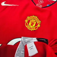2004/06 Manchester United Home Football Shirt (M) Nike - Football Finery - FF305069