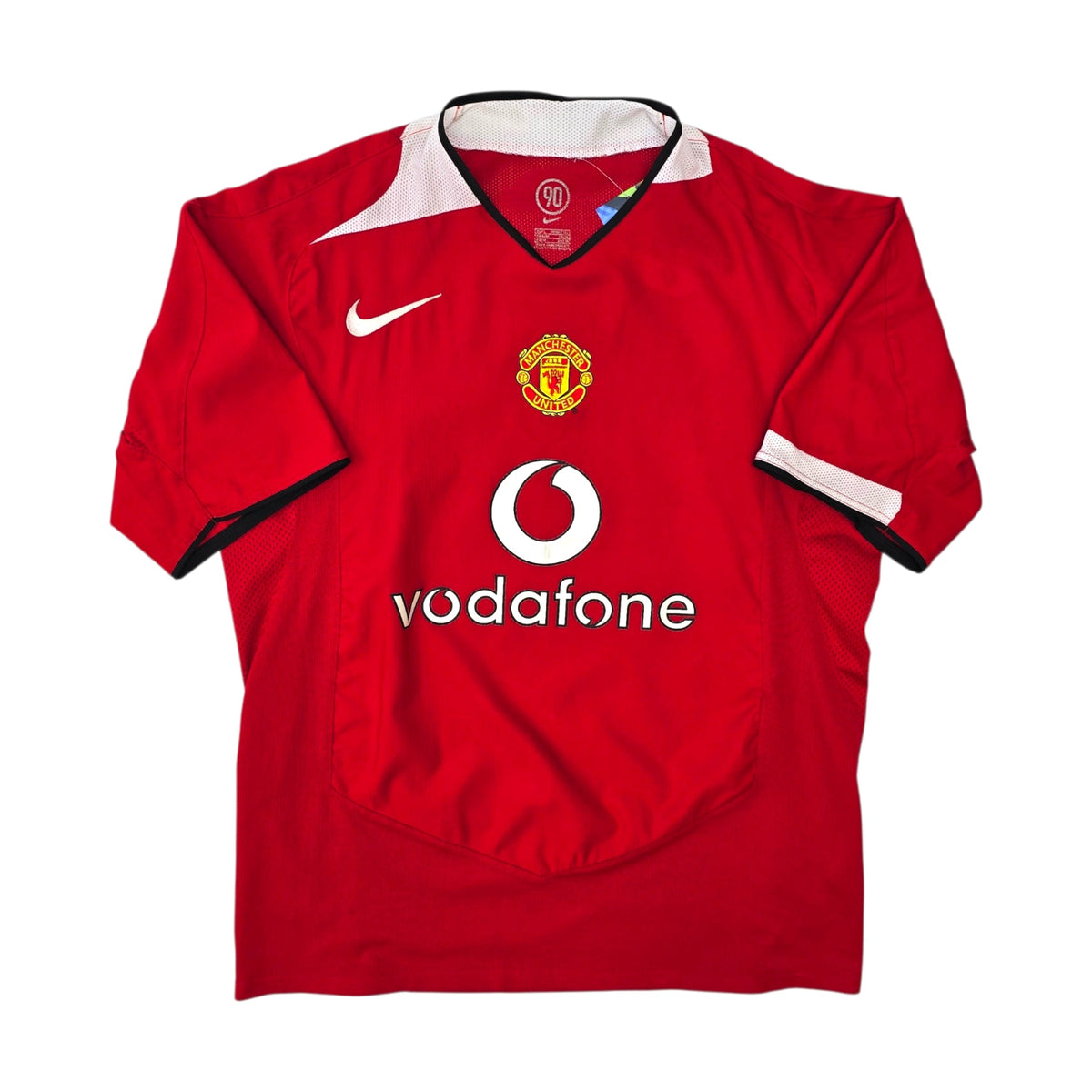2004/06 Manchester United Home Football Shirt (M) Nike - Football Finery - FF305069