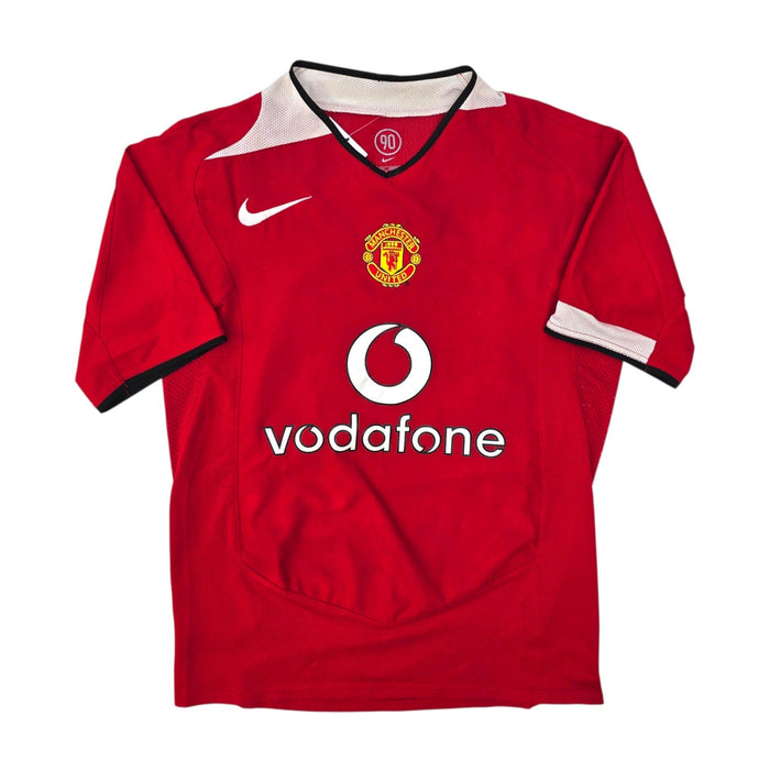 2004/06 Manchester United Home Football Shirt (S) Nike - Football Finery - FF307158