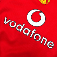 2004/06 Manchester United Home Football Shirt (XL) Nike 8 Rooney - Football Finery - FF303511