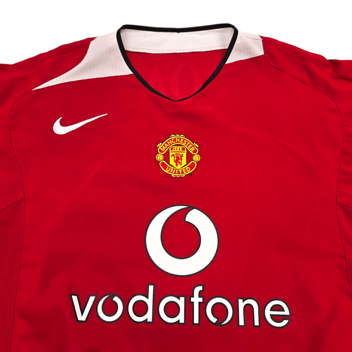 2004/06 Manchester United Home Football Shirt (XL) Nike 8 Rooney - Football Finery - FF303511