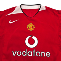 2004/06 Manchester United Home Football Shirt (XL) Nike 8 Rooney - Football Finery - FF303511