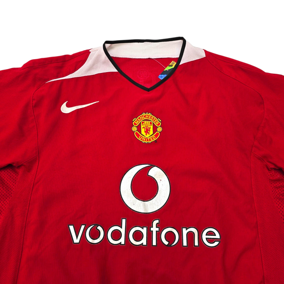 2004/06 Manchester United Home Football Shirt (XL) Nike 8 Rooney - Football Finery - FF306006