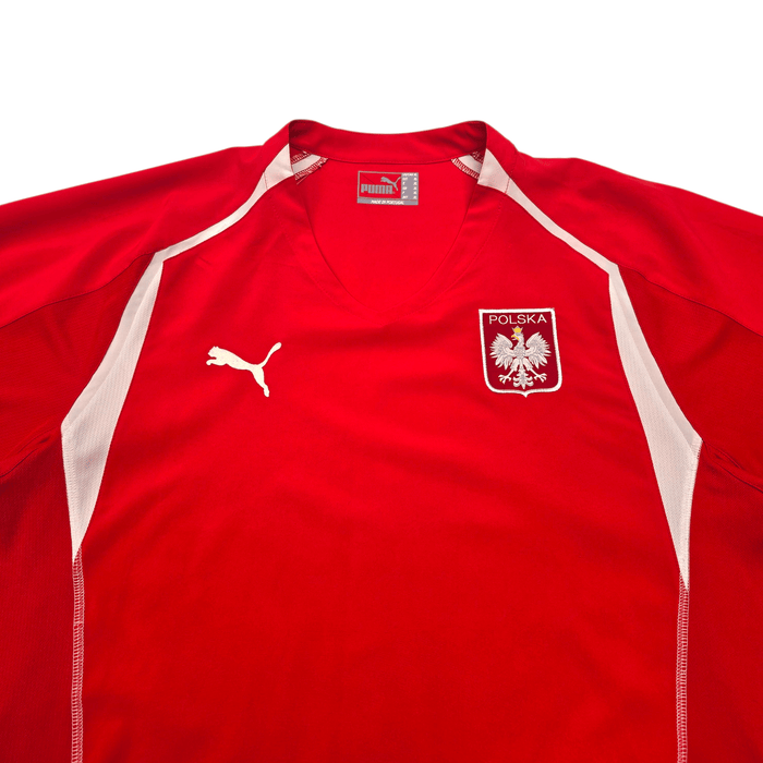 2004/06 Poland Home Football Shirt (XL) Puma - Football Finery - FF304218