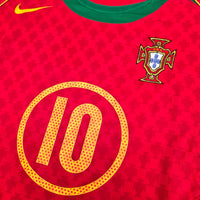 2004/06 Portugal Home Football Shirt (M) Nike 10 Rui Costa - Football Finery - FF306735
