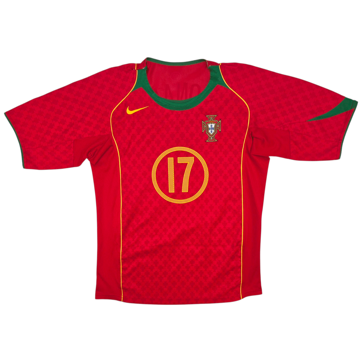 2004/06 Portugal Home Football Shirt (M) Nike 17 C.Ronaldo - Football Finery - FF301562