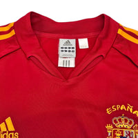 2004/06 Spain Home Football Shirt (L) Adidas #7 Raul - Football Finery - FF204312