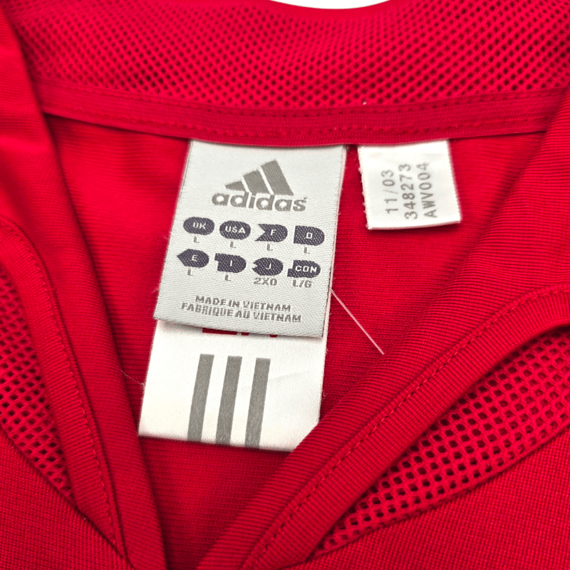 2004/06 Spain Home Football Shirt (L) Adidas #9 Torres - Football Finery - FF300891