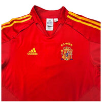 2004/06 Spain Home Football Shirt (S) Adidas #7 Raul - Football Finery - FF203286