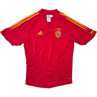 2004/06 Spain Home Football Shirt (S) Adidas - Football Finery - FF305370