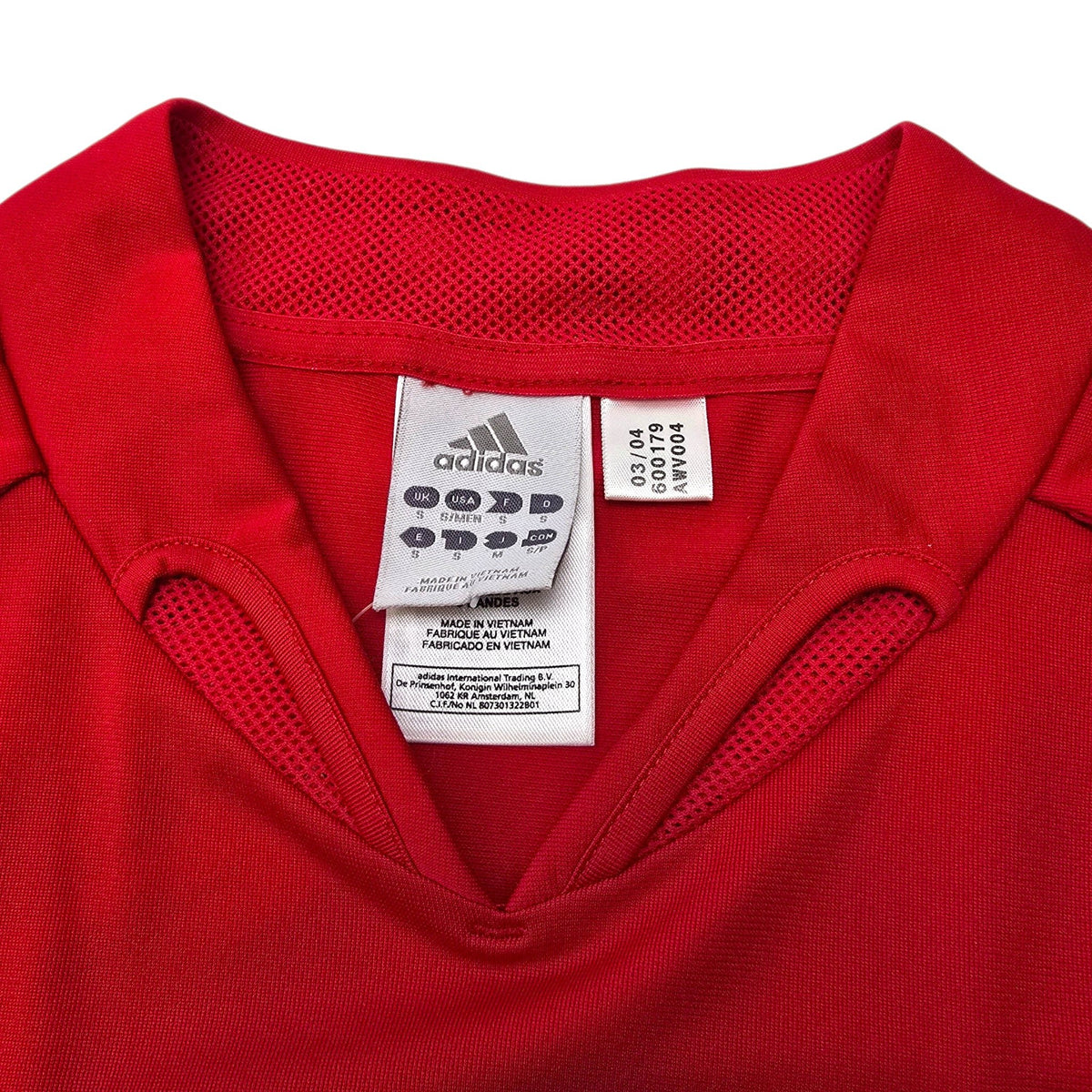 2004/06 Spain Home Football Shirt (S) Adidas - Football Finery - FF305370