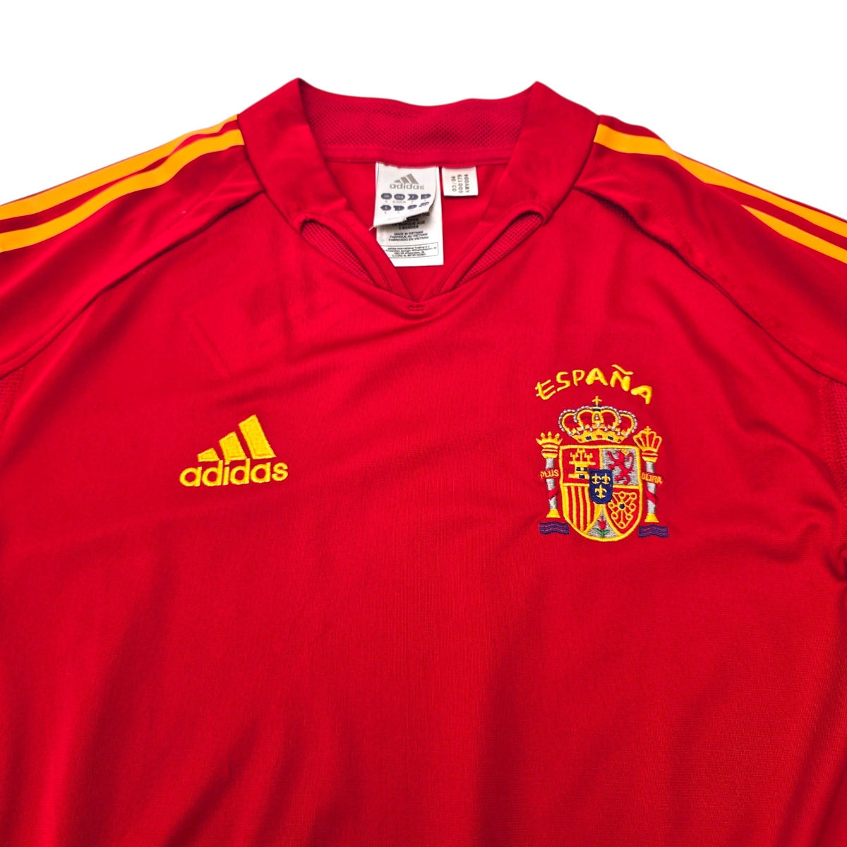 2004/06 Spain Home Football Shirt (S) Adidas - Football Finery - FF305370