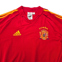 2004/06 Spain Home Football Shirt (S) Adidas - Football Finery - FF305370