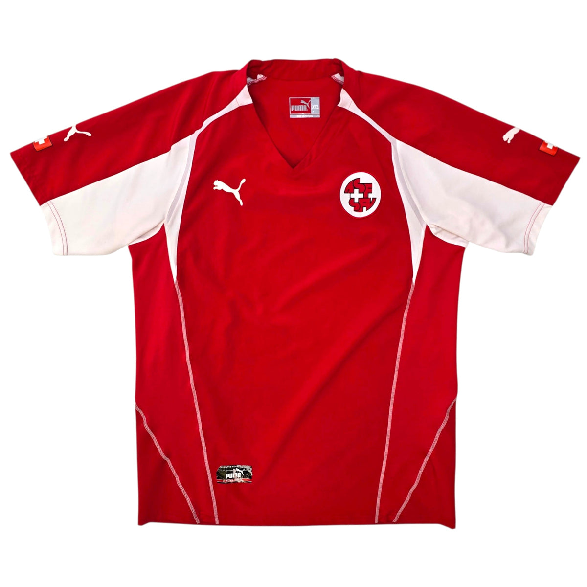 2004/06 Switzerland Home Football Shirt (2XL) Puma - Football Finery - FF304489