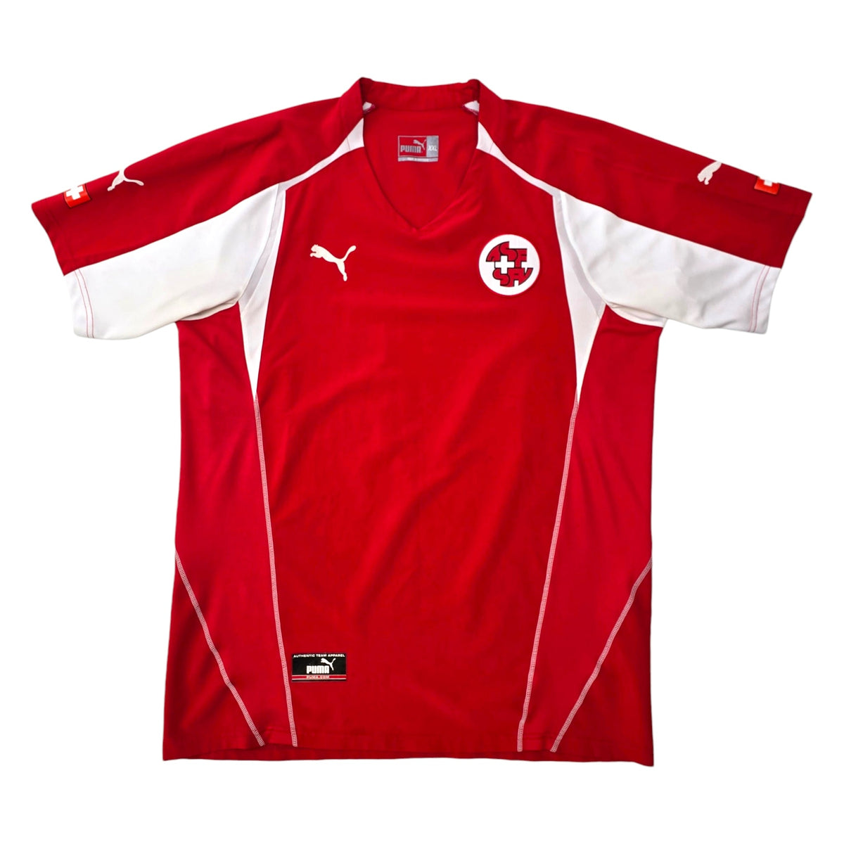 2004/06 Switzerland Home Football Shirt (2XL) Puma - Football Finery - FF305380
