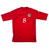 2004/06 Wales Home Football Shirt (L) Kappa 8 Bellamy - Football Finery - FF302413
