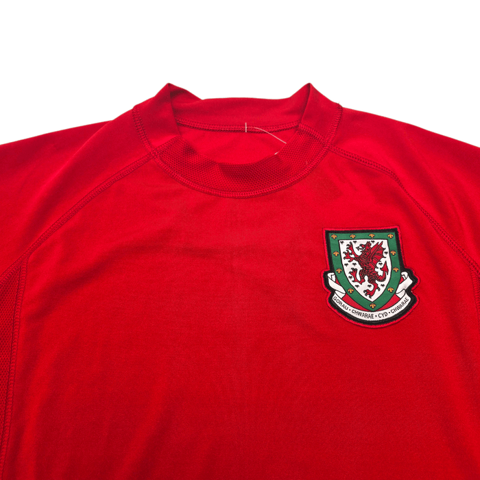 2004/06 Wales Home Football Shirt (L) Kappa - Football Finery - FF304250