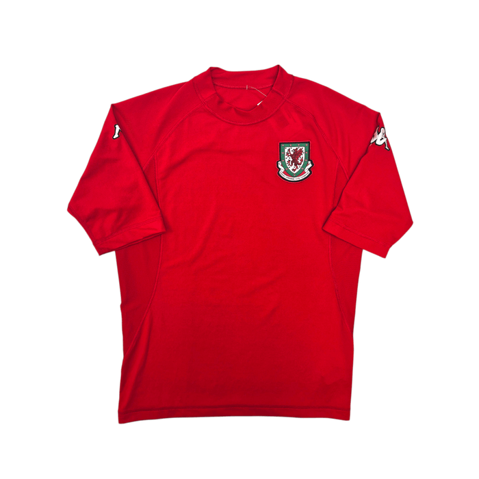 2004/06 Wales Home Football Shirt (L) Kappa - Football Finery - FF304250