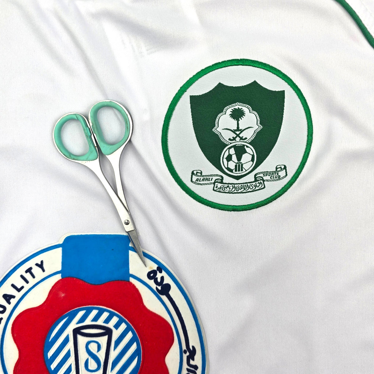 2005/06 Al Ahli Home Football Shirt (2XL) Le Coq Sportif - Football Finery - FF302488