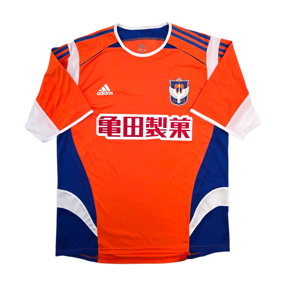 2005/06 Albrirex Niigata Home Football Shirt (L) Adidas - Football Finery - FF302045