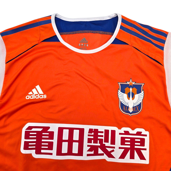 2005/06 Albrirex Niigata Home Football Shirt (L) Adidas - Football Finery - FF302045