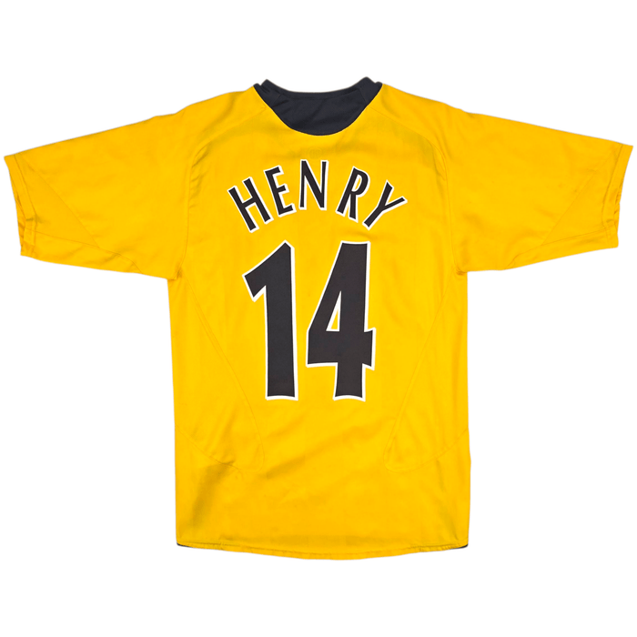 2005/06 Arsenal Away Football Shirt (S) Nike 14 Henry - Football Finery - FF301222