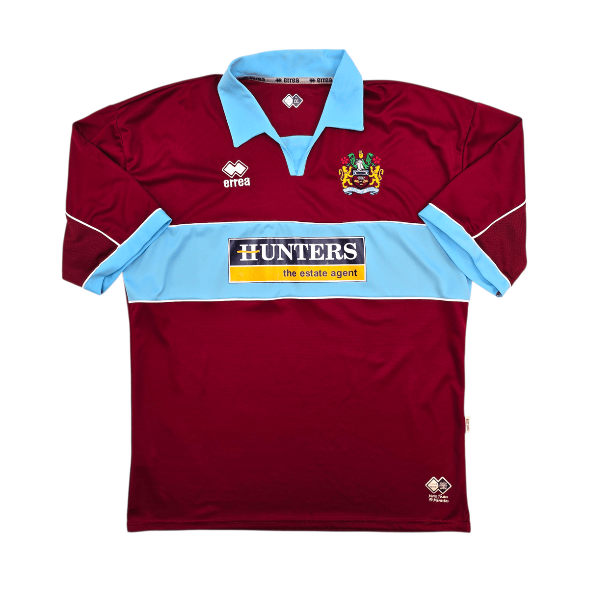 2005/06 Burnley Home Football Shirt (2XL) Errea - Football Finery - FF304702