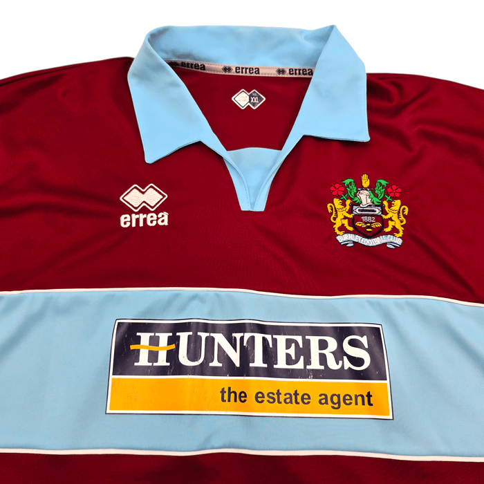 2005/06 Burnley Home Football Shirt (2XL) Errea - Football Finery - FF304702