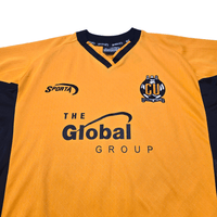 2005/06 Cambridge United Home Football Shirt (XL) Sporta 23 Nolan (Matchworn) - Football Finery - FF302569