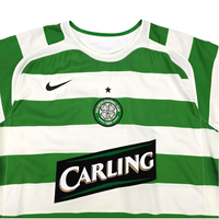 2005/06 Celtic Home Football Shirt (XL) Nike 25 Nakamura - Football Finery - FF300625