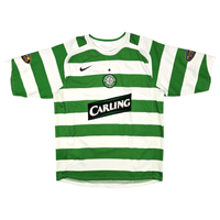 2005/06 Celtic Home Football Shirt (XL) Nike 25 Nakamura - Football Finery - FF300625