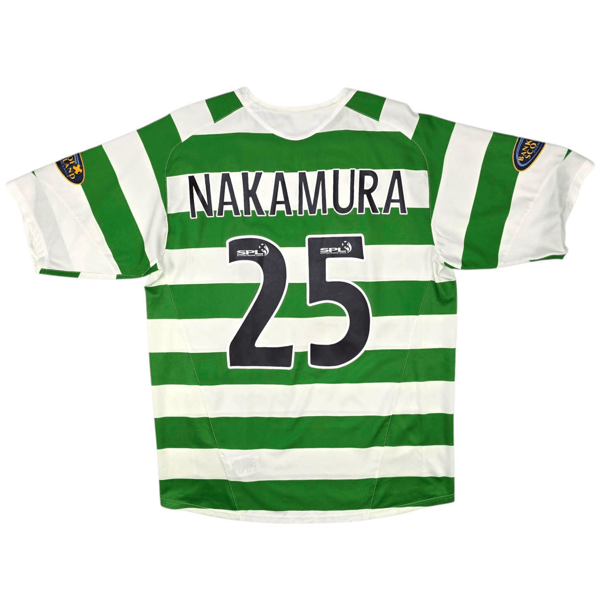 2005/06 Celtic Home Football Shirt (XL) Nike 25 Nakamura - Football Finery - FF300625