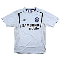 2005/06 Chelsea Away Football Shirt (M) Umbro 16 Robben - Football Finery - FF303543