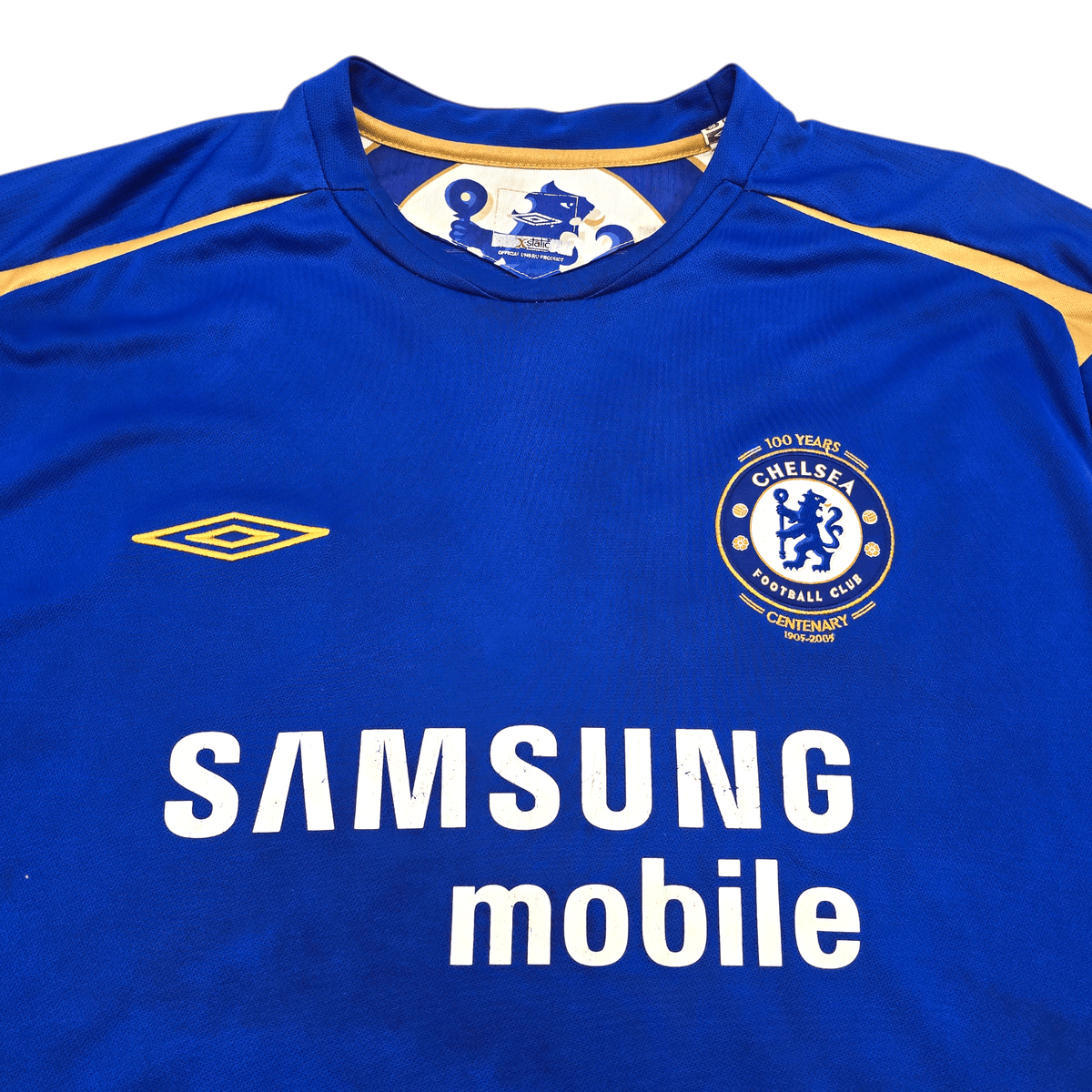 2005/06 Chelsea Home Football Shirt (3XL) Umbro 26 Terry (Centenary) - Football Finery - FF305099