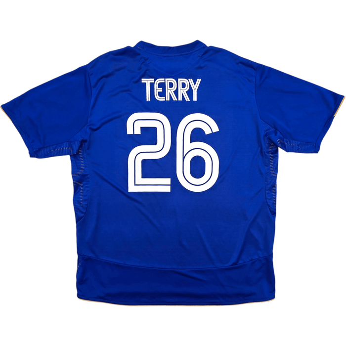 2005/06 Chelsea Home Football Shirt (3XL) Umbro 26 Terry (Centenary) - Football Finery - FF305099