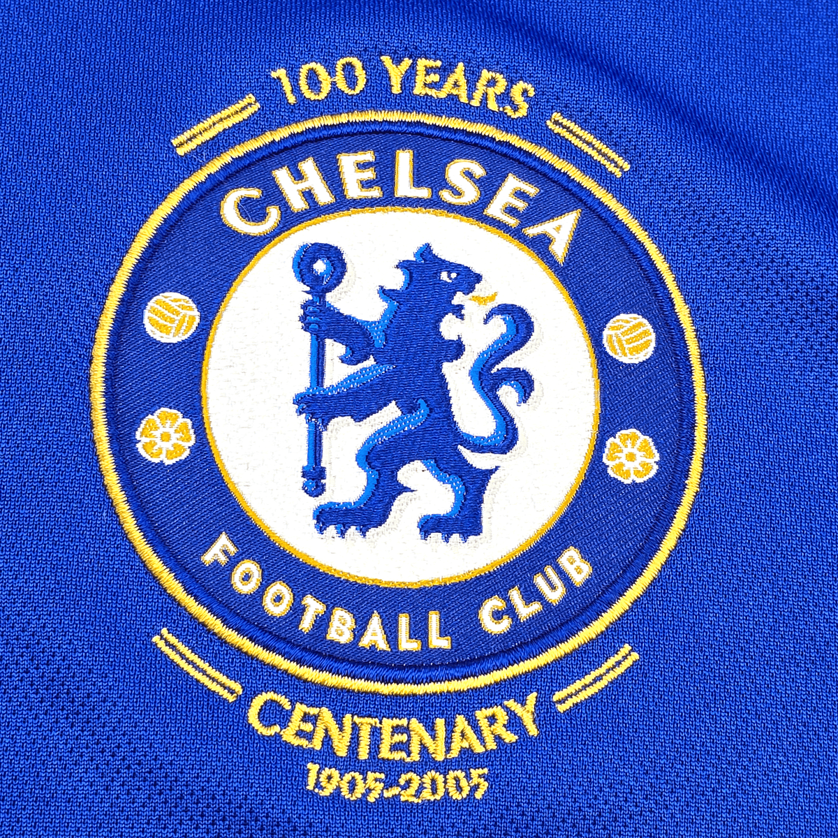 2005/06 Chelsea Home Football Shirt (L) Umbro 4 Makelele - Football Finery - FF303752