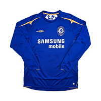 2005/06 Chelsea Home Football Shirt (L) Umbro 4 Makelele - Football Finery - FF303752