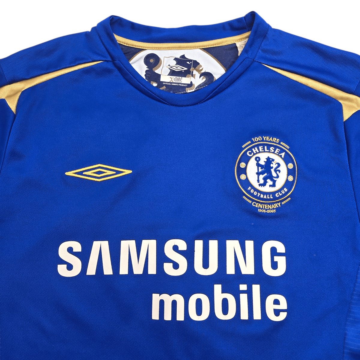 2005/06 Chelsea Home Football Shirt (L) Umbro 8 Lampard - Football Finery - FF302744