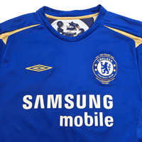 2005/06 Chelsea Home Football Shirt (L) Umbro 8 Lampard - Football Finery - FF302744