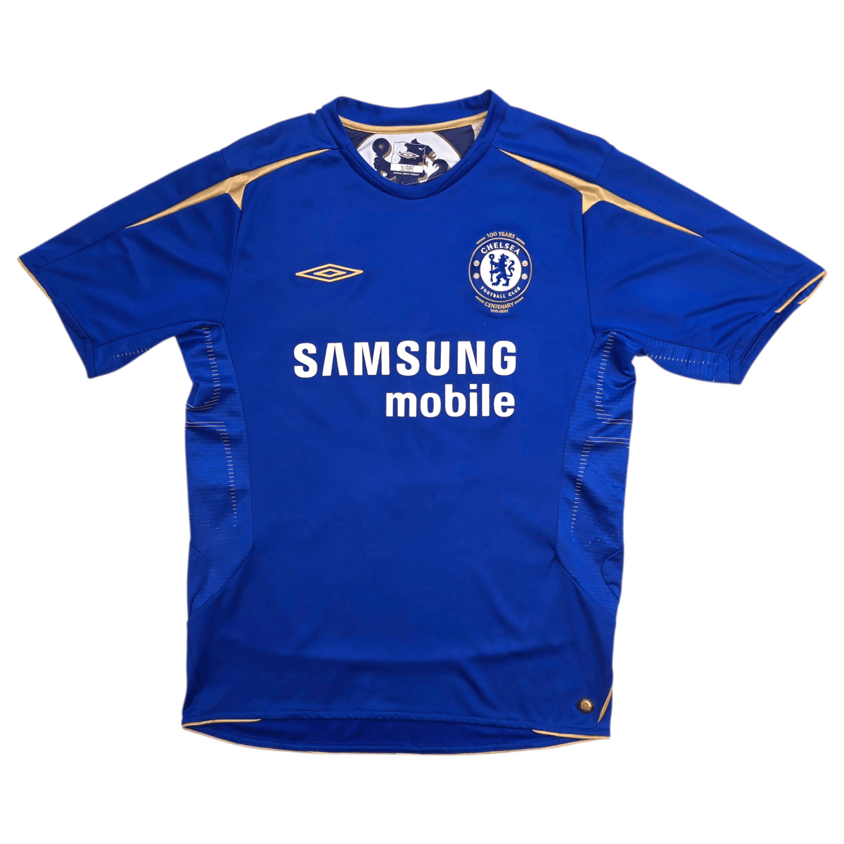 2005/06 Chelsea Home Football Shirt (L) Umbro 8 Lampard - Football Finery - FF302744