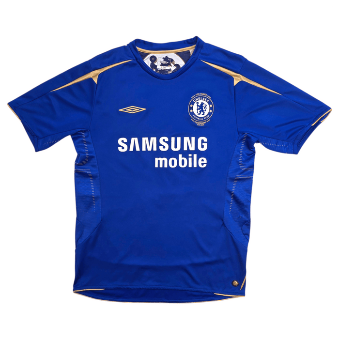 2005/06 Chelsea Home Football Shirt (L) Umbro 8 Lampard - Football Finery - FF302744