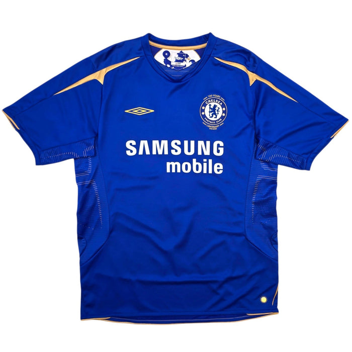 2005/06 Chelsea Home Football Shirt (L) Umbro #8 Lampard - Football Finery - FF307112