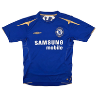 2005/06 Chelsea Home Football Shirt (S) Umbro 15 Drogba - Football Finery - FF301209