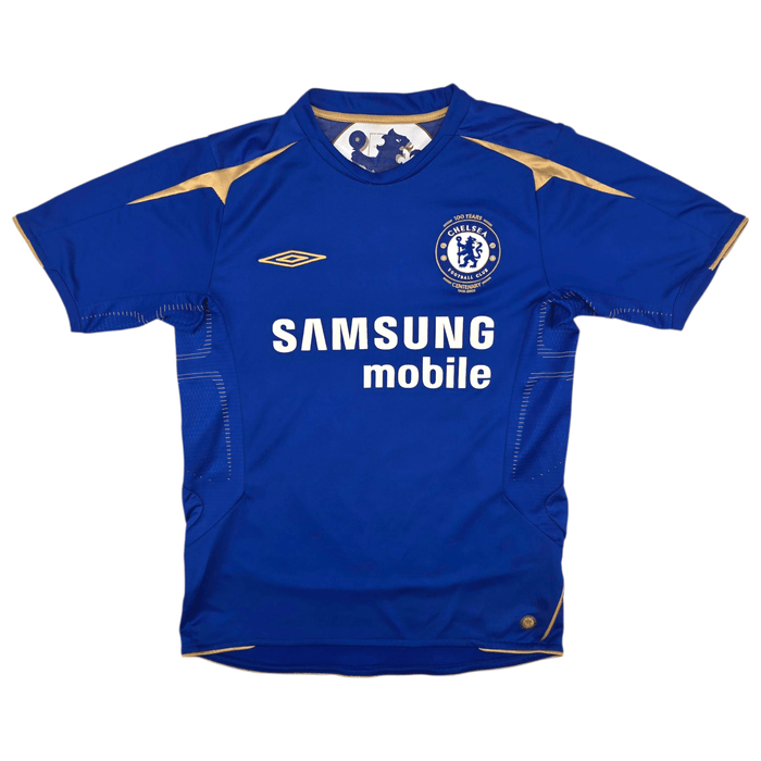 2005/06 Chelsea Home Football Shirt (S) Umbro 15 Drogba - Football Finery - FF301209