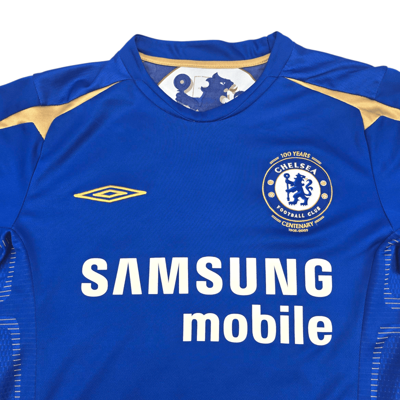 2005/06 Chelsea Home Football Shirt (S) Umbro 15 Drogba - Football Finery - FF301209