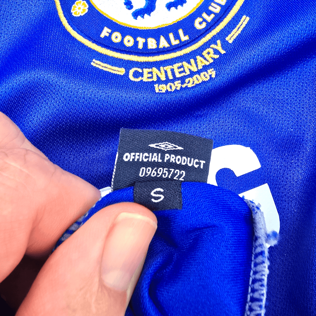 2005/06 Chelsea Home Football Shirt (S) Umbro - Football Finery - FF301591