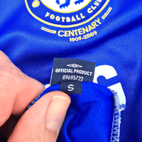 2005/06 Chelsea Home Football Shirt (S) Umbro - Football Finery - FF301591