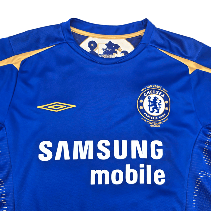 2005/06 Chelsea Home Football Shirt (S) Umbro - Football Finery - FF301591