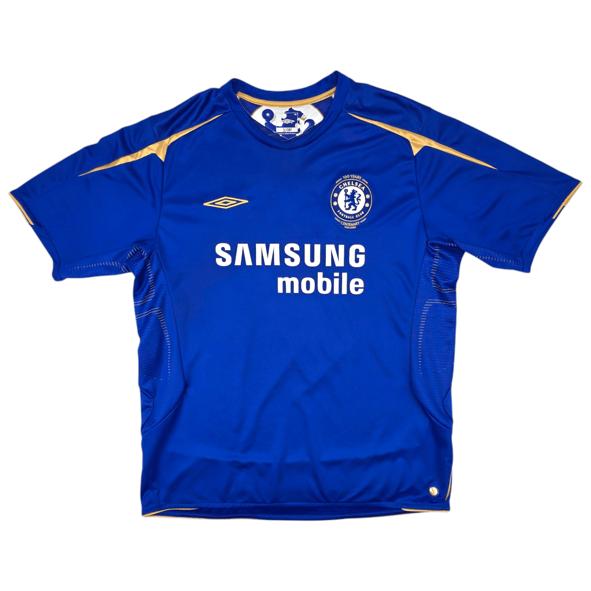 2005/06 Chelsea Home Football Shirt (XL) Umbro #26 Terry (Centenary) - Football Finery - FF300345